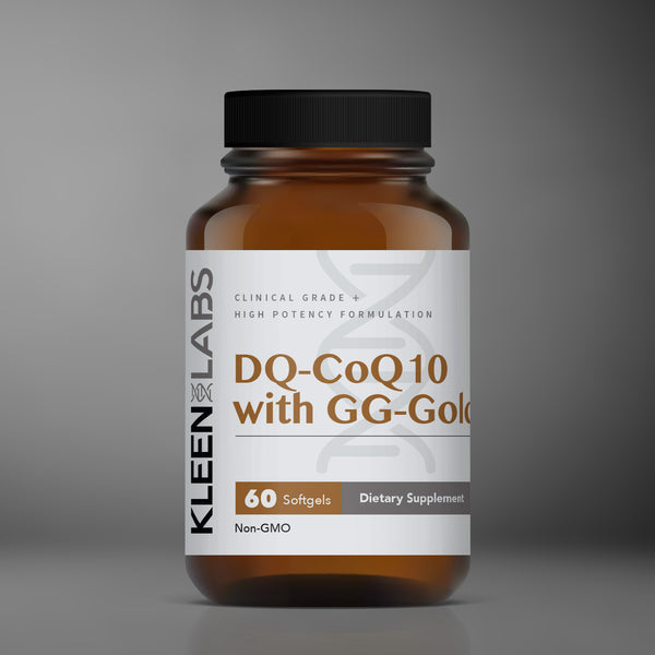클린랩스 듀오퀴놀 코큐텐 with GG Gold® 60캡슐 - Kleen Labs DQ CoQ10 with GG Gold® 60 softgel
