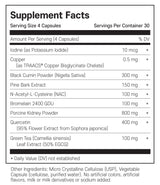 클린랩스 어드밴스 히스타민 블록커 120캡슐 - Kleen Labs Advanced Histamine Blocker 120 Cap
