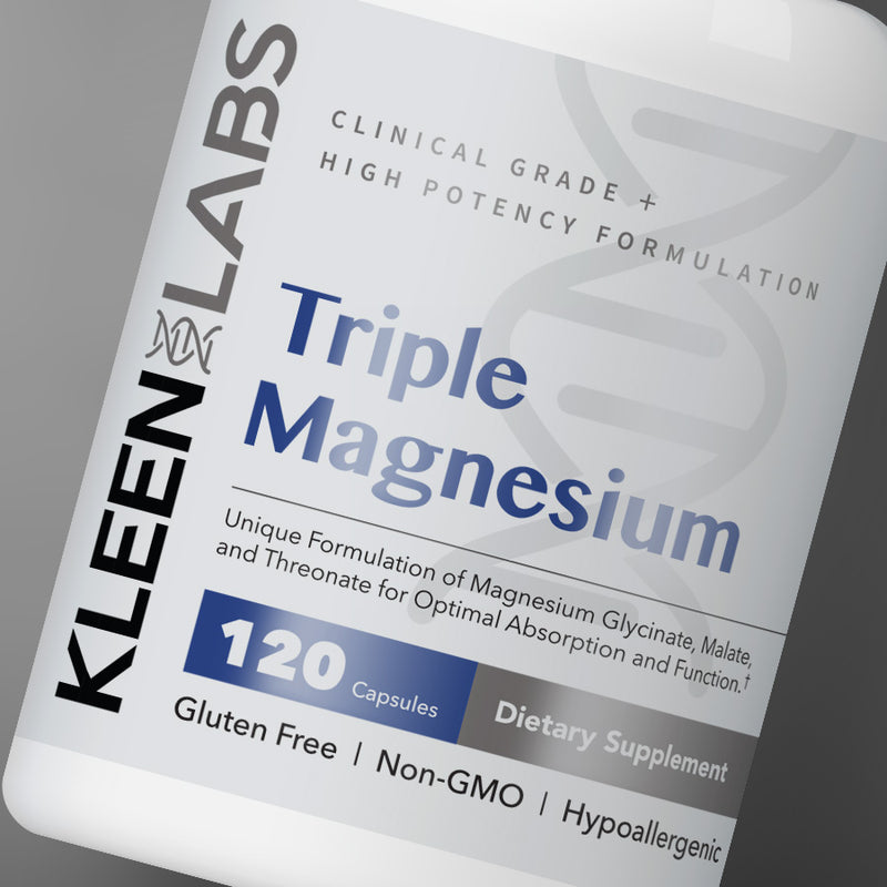 클린랩스 트리플 마그네슘 120캡슐 - Kleen Labs Triple Magnesium 120 cap